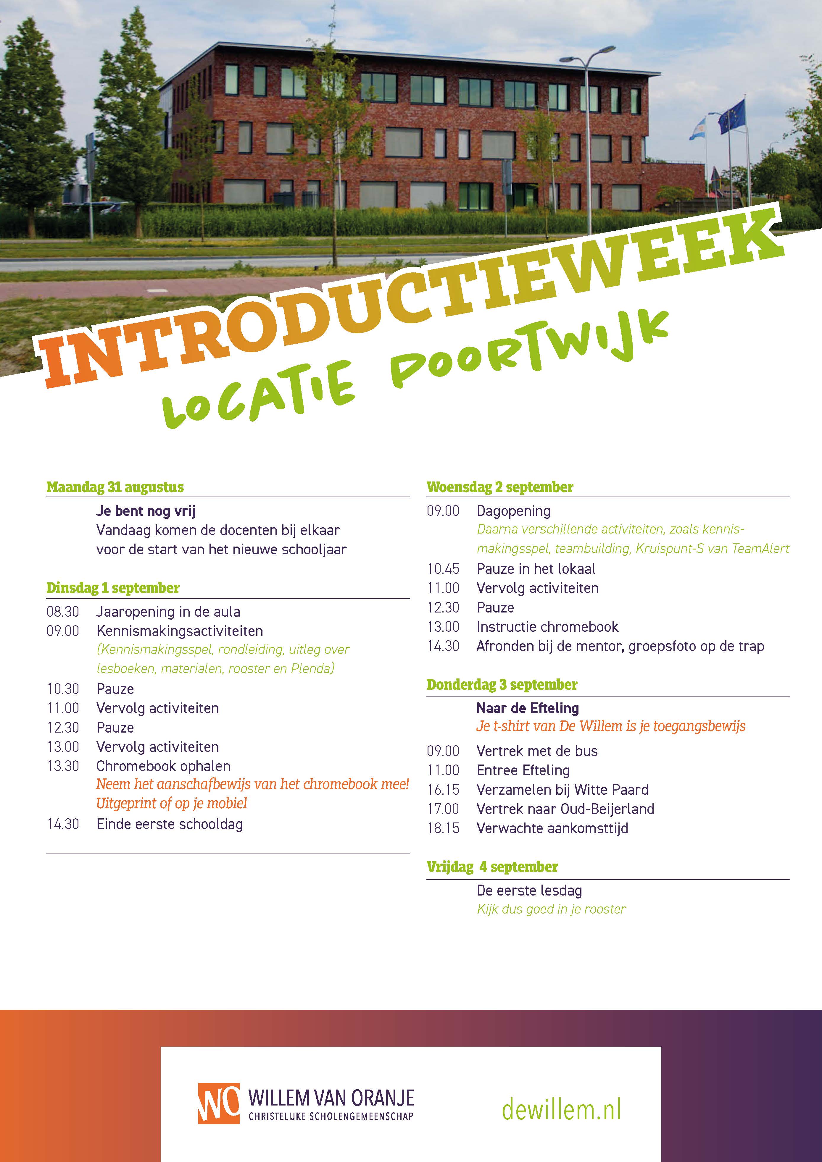 WvO Programma Introductieweek2026 Pagina 1